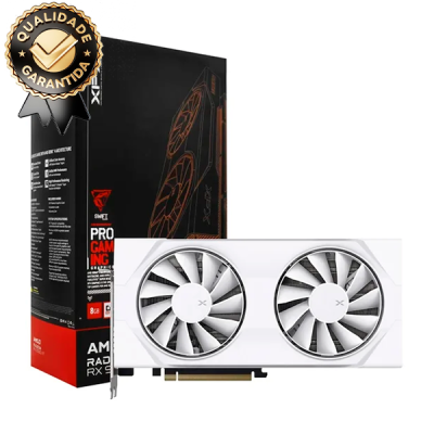 PLACA DE VIDEO RX-9060XT 8GB XFX SWIFT OC WHITE GDDR6 RX-96TSW8GWQ