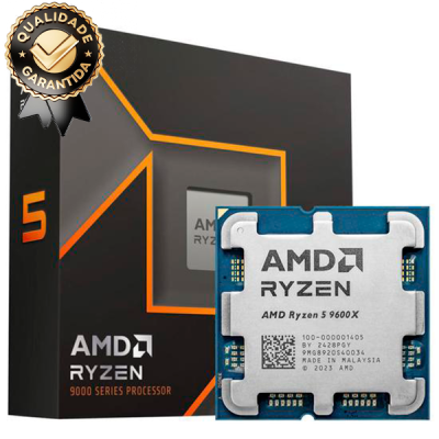 PROCESSADOR AMD RYZEN 5 9600X SOCKET AM5 / 5.4GHZ / 38MB
