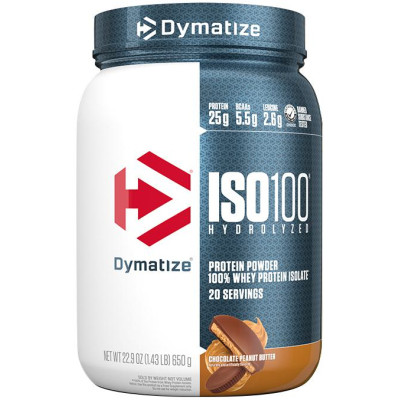 DYMA ISO 100 X20 SERV CHOCO PEANUT BUTTER