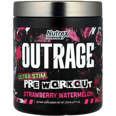 NUTREX OUTRAGE STRAWBERRY WATERMELON 30 SERVICE