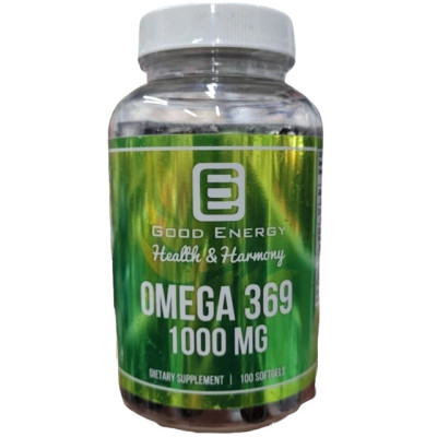GOOD ENERGY OMEGA 3-6-9 1000MG X 100 SOFTG.