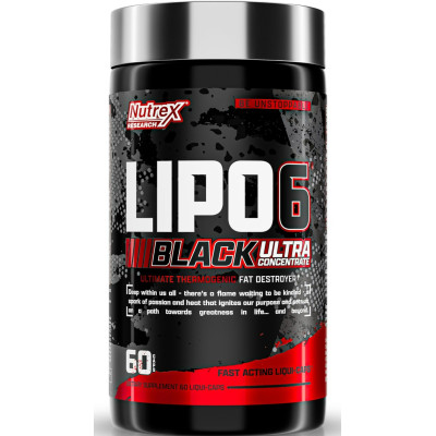 NUTREX LIPO 6 BLACK X 60 CAPS