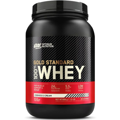 ON OPTIMUM GOLD STAND WHEY PROTEIN COOKIES&CREAN 2LB