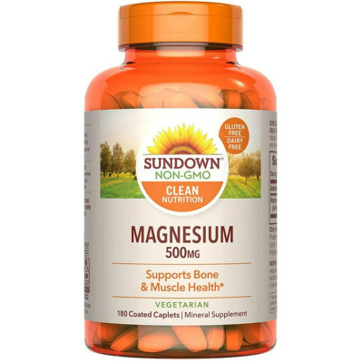 SUNDOWN MAGNESIUM 500MG 180CAPS