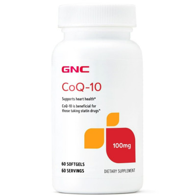 GNC COQ-10 100MG 60 SOFTS
