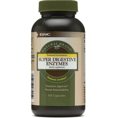 GNC SUPER DIGESTIVE ENZYMES 100 CAPS