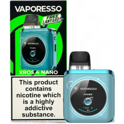 VAPER VAPORESSO XROS 4 NANO KIT AQUAMARINE