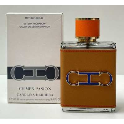 TESTER CAROLINA HERRERA CH MEN PASION EDP 100ML MASC